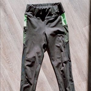 POPFIT mesh panel leggings with pocket!!